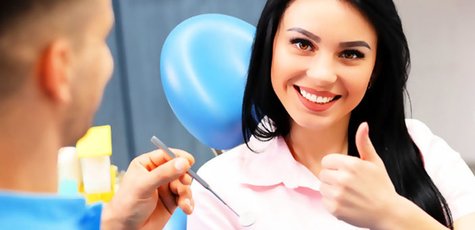 Лечение кариеса с установкой пломбы в Veda Dental