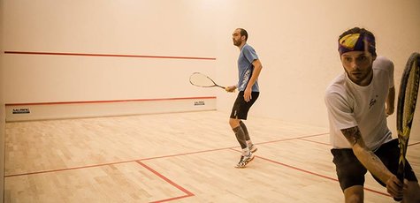 До 13 годин гри в сквош в «Squash Center»