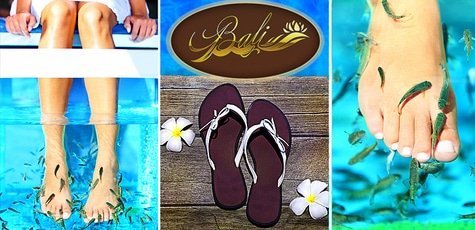 Fish SPA рук, ног и всего тела в SPA «Bali» -55%!