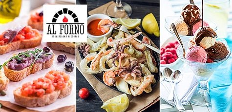 Ужин в ресторане «Al Forno» -40%