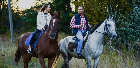 Конные прогулки, уроки верховой езды от «Alegria»