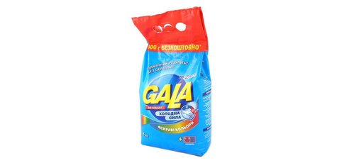 Скидка 20% на стиральный порошок «Gala» автомат