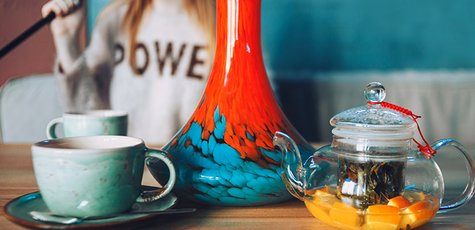 Скидка 50% на меню кухни, напитки, кальян в Shisha