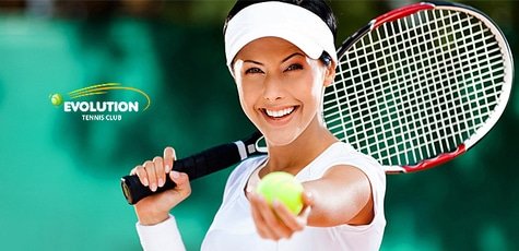Занятия теннисом в клубе Evolution TennisClub -63%