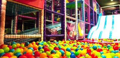 Посещение зоны «Softplay» в центре «Most PlayLand»