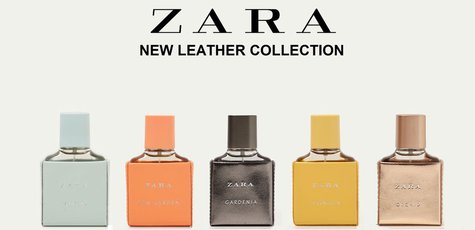 Скидка -25% на духи марки ZARA