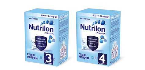 Скидка 20% на детские смеси NUTRILON, NAN