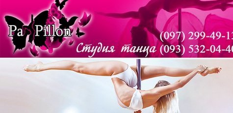 Занятия POLE DANCE в студии танца «Pa Pillon» -76%