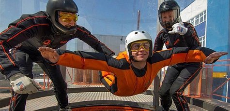 Полет в аэродинамической трубе от Улет-про -33%