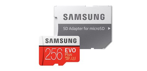 Лучшая цена на карту памяти Samsung Evo Plus 256Gb