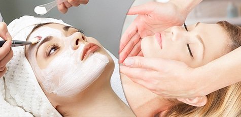 Классический массаж и альгинатная маска -74%