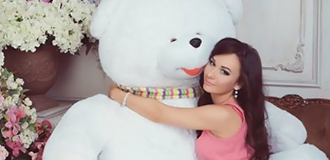 Скидка 22% на доставку двухметрового мишки