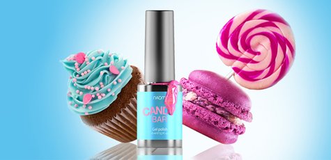 55 грн на все гель-лаки Naomi Candy Bar!