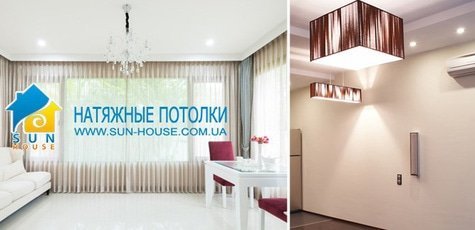 Натяжные потолки от SunHouse -56%!
