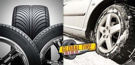 Шиномонтаж 4 колес в автоцентре «Global Tire» -66%