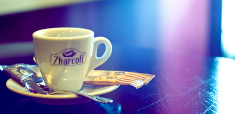Скидка 20% на чай, кофе в кофейнях «Zharcoff»