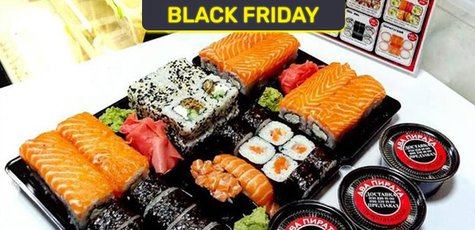 Скидка 50% на меню японской кухни в «Два пирата»
