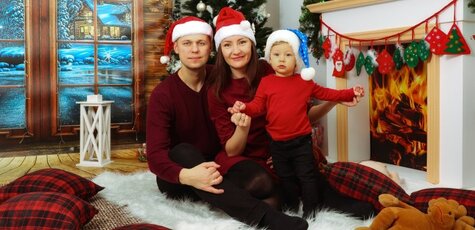 Новогодняя фотосессия «Сказочная Лапландия»
