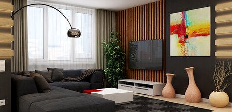 Скидка до 88% на дизайн-проект жилого помещения