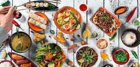 Скидка 50% на кухню на вынос и доставку в «Panko» 