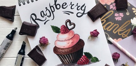 Курс по иллюстрации маркерами с материалами