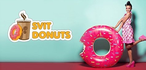Доставка пончиков -45%