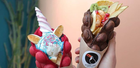 Скидка до 50% на меню в кафе «Waffle time»