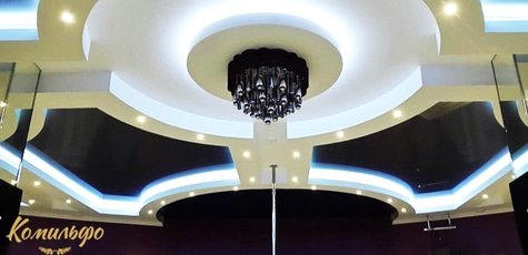 Установка натяжных потолков до -57%