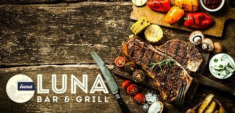 Все меню кухни ресторана "Luna Бар и Гриль"! -50%