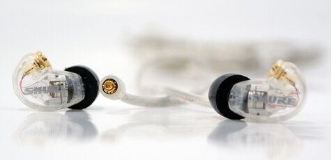 Скидка 7% на мини наушники Shure SE215-CL