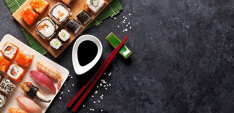Скидка 50% на все суши в суши-баре «Beer & Sushi»