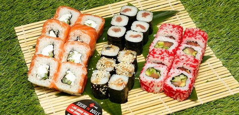 Скидка 40% на сет «Big Party» в «Sushi N Roll
