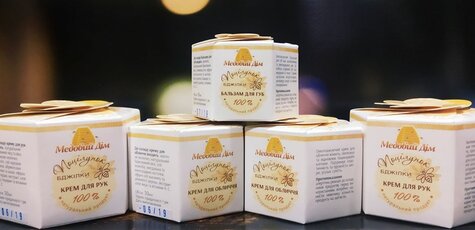 Скидка 10% на медовую косметику