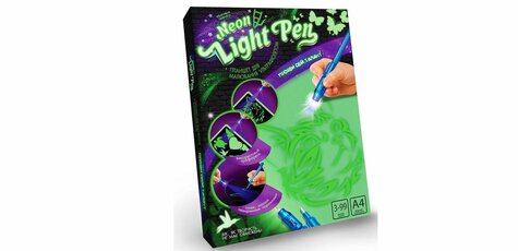 Скидка 31% на набор для рисования «Neon Light Pen»