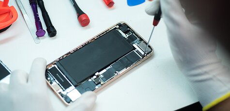 Заміна модуля «копія» iPhone 4/4S від «HOT-CASE»