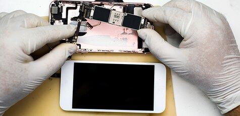 Заміна модуля «оригінал» iPhone 4/4S в «HOT-CASE»