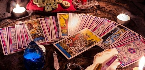 Расклад на картах Таро, самоанализ «Слепое пятно»
