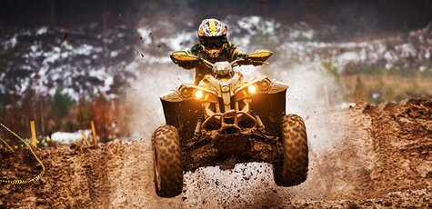 1 hour of atv rental in the club «KVADRO-DRIVE»