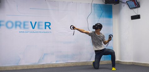 До 2 часов игр VR в клубе «foreVeR»