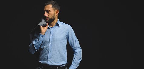 Студийная мужская фотосессия от «Liberty Studio»