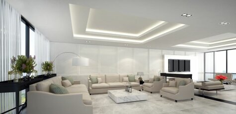 Скидка 40% на установку тканевых потолков «Descor»