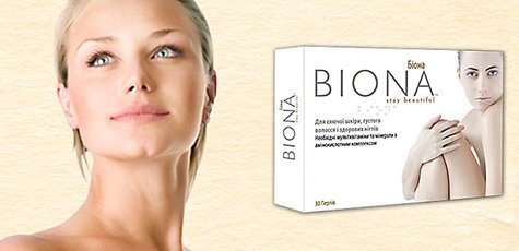 Препарат Biona для здоровой кожи