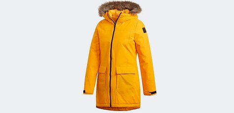 Скидка до 45% на женские парки Rebok, Nike, Adidas