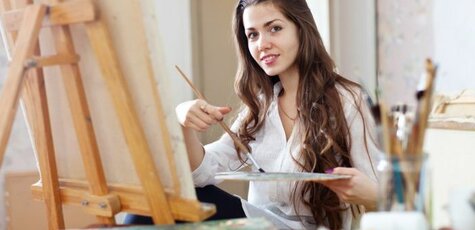 Мастер-класс «Картина чернилами» в «Art Hobby»
