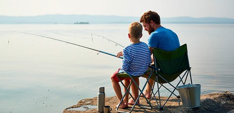 Рыбалка для восьмерых на озере «Gloriya Fishing»