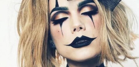 Скидка 61% на профессиональный макияж к Halloween 