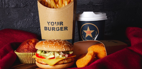 Скидка 50% на всю кухню и напитки от «Your Burger»