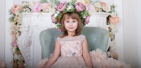 Студийная детская фотосессия от Жени Лайта 