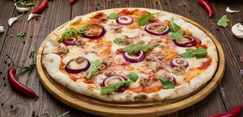 Скидка 50% на меню пиццы в пиццерии «Pelati Pizza»