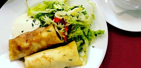Скидка 50% на всё меню кухни в кафе «Alfredo»